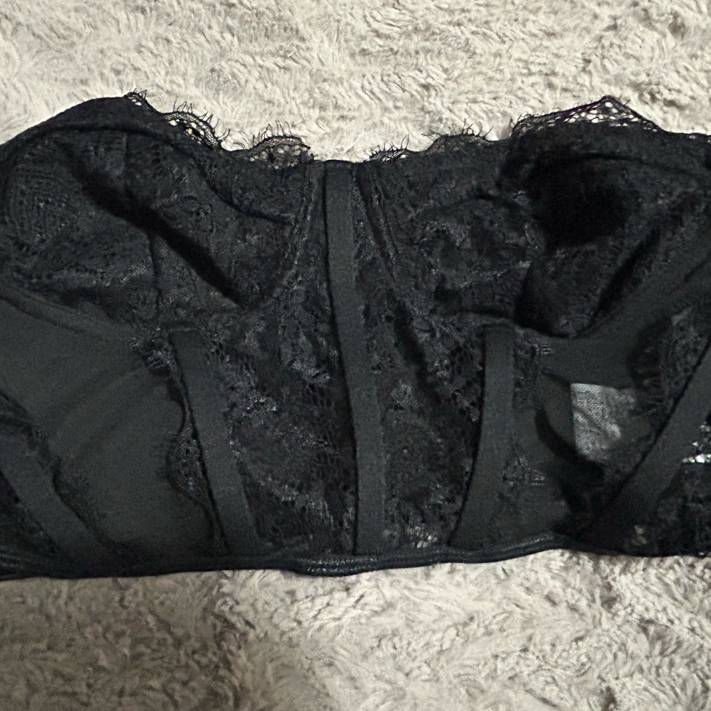 Elegant Black Lace Women's top